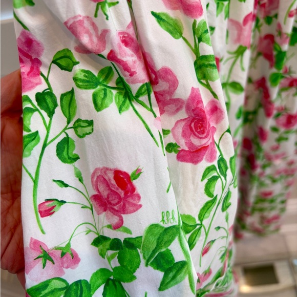 Hill House Ellie Nap Dress in Pink Roses Poplin Size XS - Picture 3 of 3